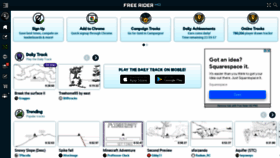 What Freeriderhd.com website looked like in 2021 (2 years ago)