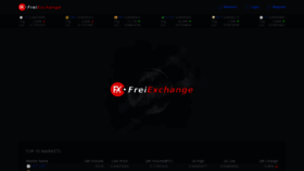 What Freiexchange.com website looked like in 2021 (2 years ago)