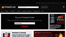 What Firewalls.com website looked like in 2021 (3 years ago)