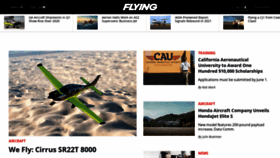 What Flyingmag.com website looked like in 2021 (2 years ago)