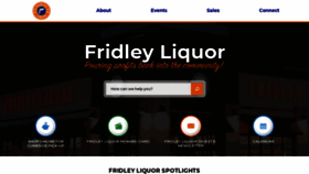 What Fridleyliquor.com website looked like in 2021 (2 years ago)