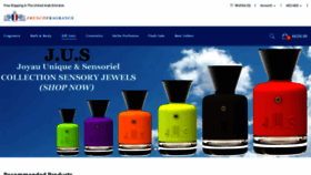 What Frenchfragrance.com website looked like in 2021 (2 years ago)