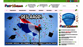 What Feestbazaar.nl website looked like in 2021 (4 years ago)