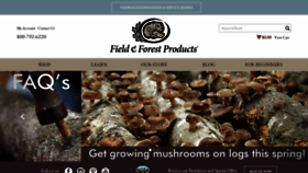 What Fieldforest.net website looked like in 2021 (2 years ago)