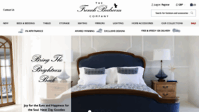 What Frenchbedroomcompany.co.uk website looked like in 2021 (2 years ago)