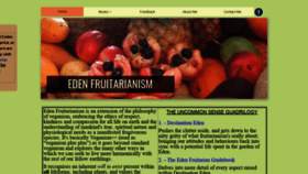 What Fruitnut.net website looked like in 2021 (2 years ago)