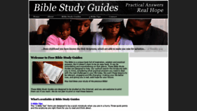 What Freebiblestudyguides.org website looked like in 2021 (2 years ago)