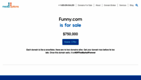 What Funny.com website looked like in 2021 (2 years ago)