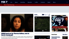 What Fox7austin.com website looked like in 2021 (2 years ago)