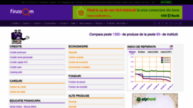 What Finzoom.ro website looked like in 2021 (4 years ago)