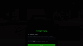 What Festool.co.uk website looked like in 2021 (2 years ago)