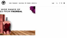 What Faureal.co.za website looked like in 2021 (2 years ago)