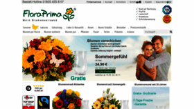 What Floraprima.de website looked like in 2021 (2 years ago)
