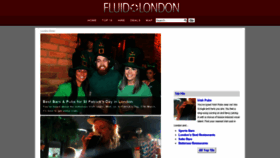 What Fluidlondon.co.uk website looked like in 2021 (2 years ago)