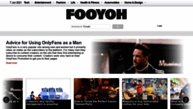 What Fooyoh.com website looked like in 2021 (2 years ago)