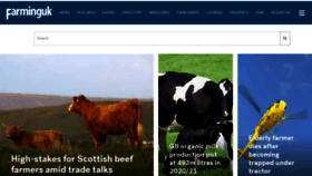 What Farminguk.com website looked like in 2021 (2 years ago)
