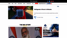 What Firstpost.in website looked like in 2021 (2 years ago)