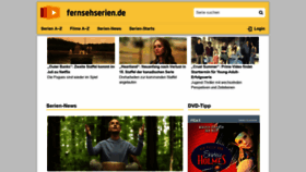 What Fernsehserien.de website looked like in 2021 (2 years ago)