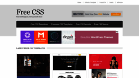 What Free-css.com website looked like in 2021 (2 years ago)