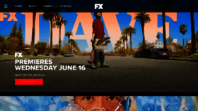 What Fxnetworks.com website looked like in 2021 (2 years ago)