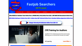 What Fastjobsearchers.com website looked like in 2021 (2 years ago)