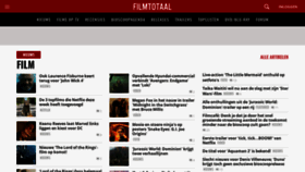 What Filmtotaal.nl website looked like in 2021 (2 years ago)