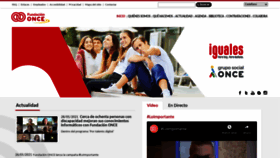 What Fundaciononce.es website looked like in 2021 (2 years ago)