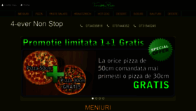 What Foreverpizza.ro website looked like in 2021 (2 years ago)