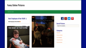 What Funnyonlinepictures.com website looked like in 2021 (2 years ago)