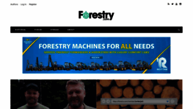 What Forestry.com website looked like in 2021 (2 years ago)