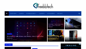 What Feeblytech.com website looked like in 2021 (2 years ago)