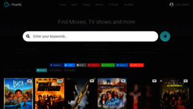 What Flixhq.ru website looked like in 2021 (2 years ago)