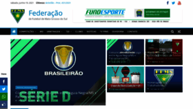 What Futebolms.com.br website looked like in 2021 (2 years ago)
