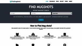 What Findmugshots.com website looked like in 2021 (2 years ago)