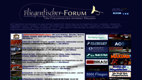 What Fliegenfischer-forum.de website looked like in 2021 (2 years ago)