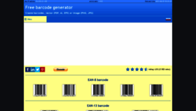 What Free-barcode-generator.net website looked like in 2021 (2 years ago)
