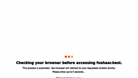 What Fushaar.best website looked like in 2021 (2 years ago)