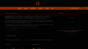 What Fruityclub.net website looked like in 2021 (2 years ago)