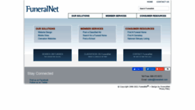 What Funeralnet.com website looked like in 2021 (2 years ago)