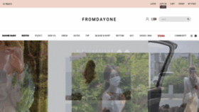 What Fromdayone.co.kr website looked like in 2021 (2 years ago)