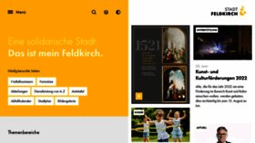 What Feldkirch.at website looked like in 2021 (2 years ago)