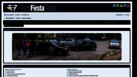 What Fordfiestaclube.com website looked like in 2021 (2 years ago)