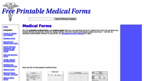 What Freeprintablemedicalforms.com website looked like in 2021 (2 years ago)