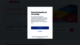 What Flugsupermarkt.com website looked like in 2021 (2 years ago)