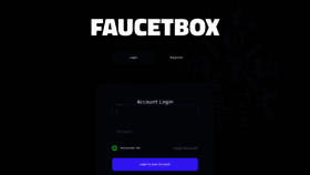 What Faucetbox.io website looked like in 2021 (2 years ago)