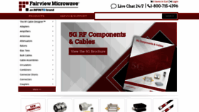 What Fairviewmicrowave.com website looked like in 2021 (2 years ago)