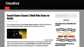 What Filmymind.com website looked like in 2021 (2 years ago)