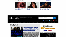 What Filmcritic.com website looked like in 2021 (2 years ago)