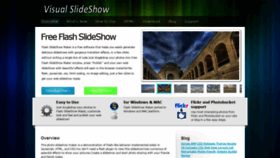 What Flashslideshow-maker.com website looked like in 2021 (4 years ago)
