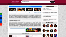 What Fulltono.org website looked like in 2021 (2 years ago)